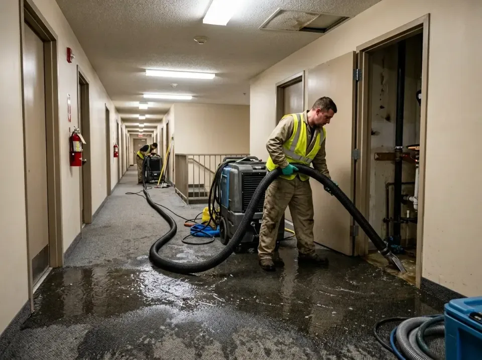multi-unit-apartment-hallway-f-005 — frequently asked questions, Emergency Burst Pipe Water Extraction & Removal in Vernon H…